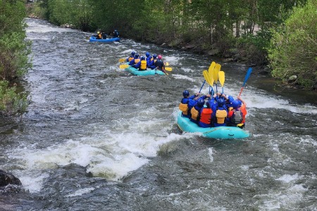 White water rafting in Boulder - Team 2