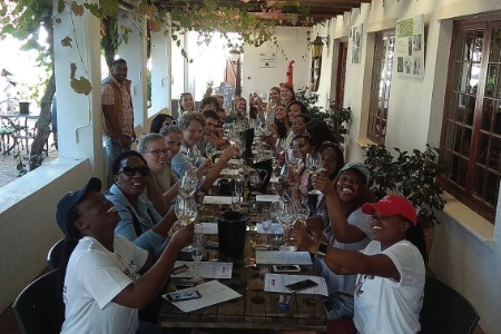 Wine tasting tour in Cape Town - Team 1