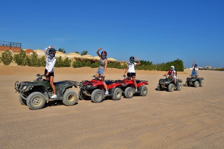 Quad bike tour in Hurghada - Team 1