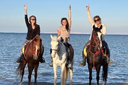 Horse riding in Hurghada - Team 1