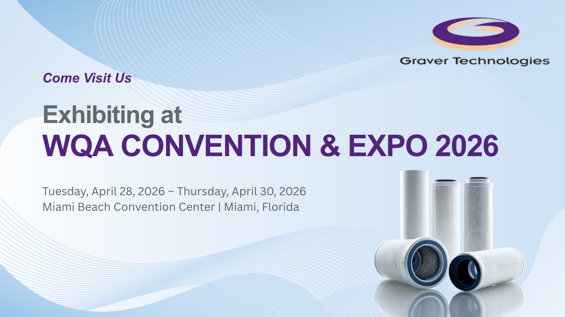 Graver Technologies to Exhibit at WQA Convention & Expo 2026