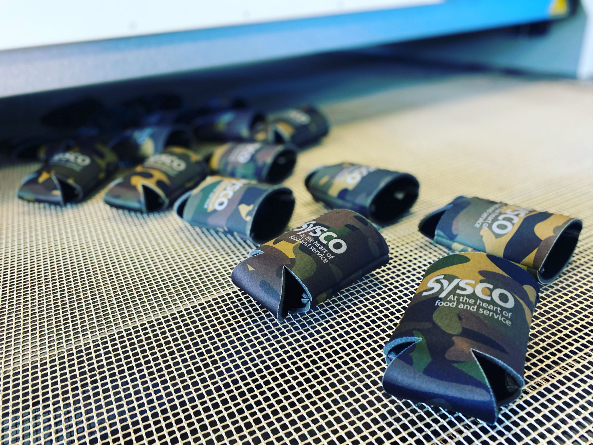 Sysco Camouflage Koozies
