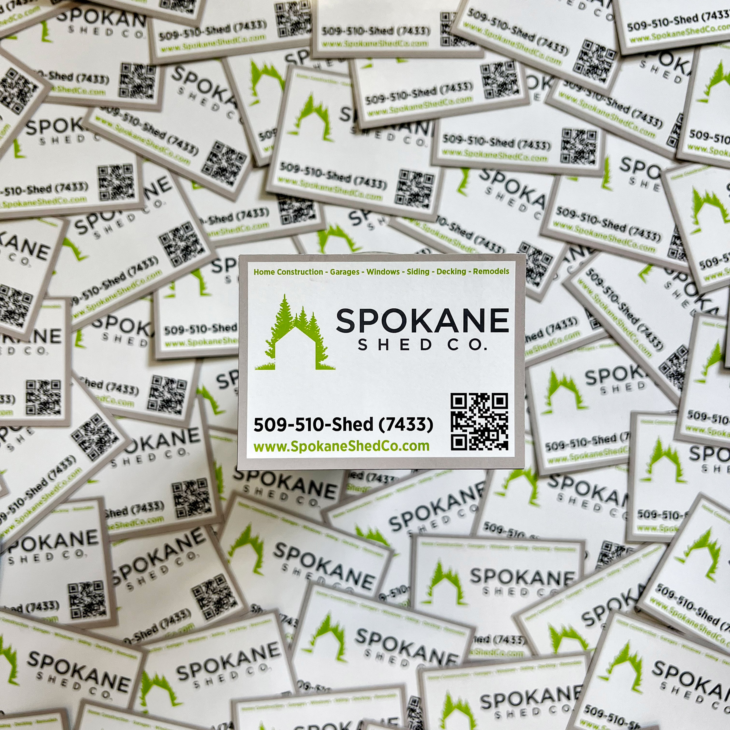 Spokane Shed Co Business Cards