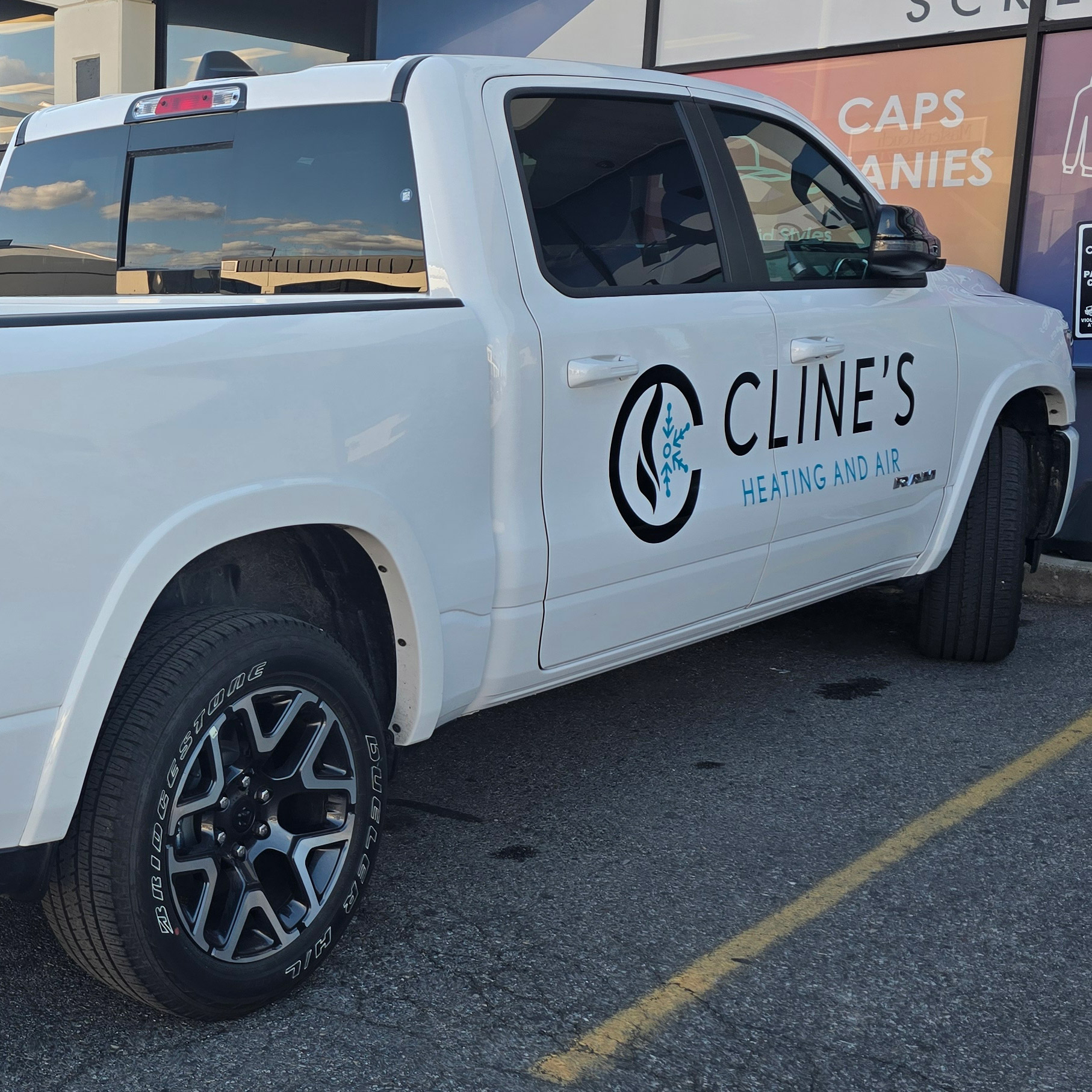 Clines Truck Company Wrap