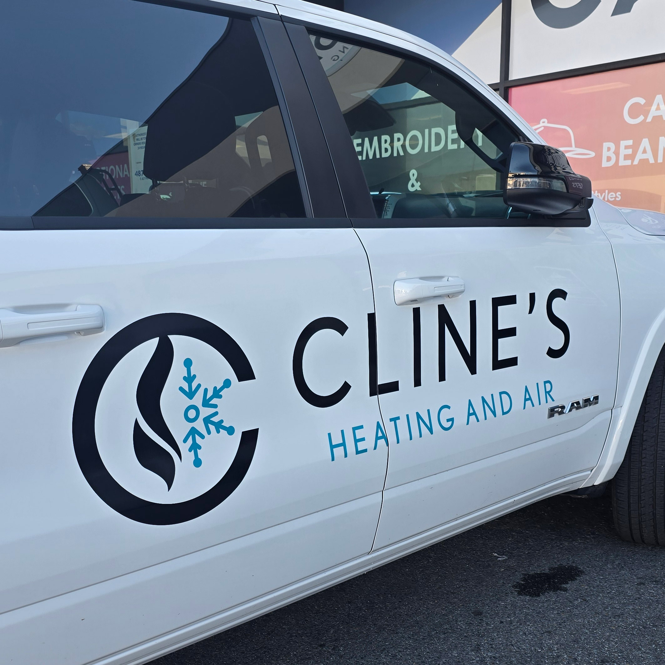 Clines Truck Company Wrap