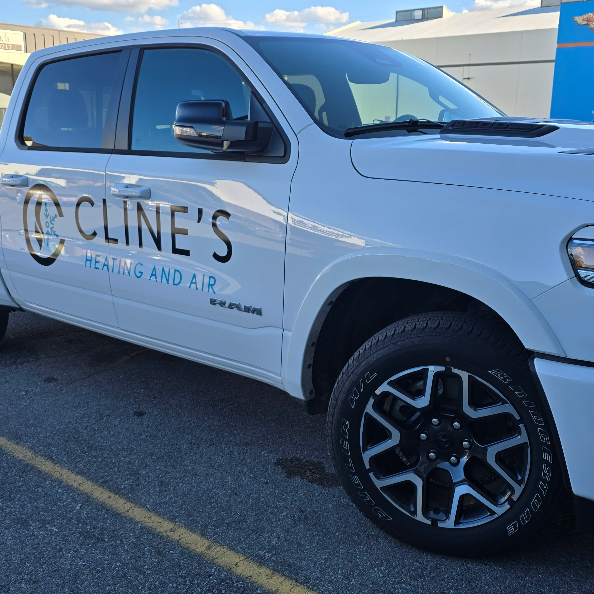 Clines Truck Company Wrap