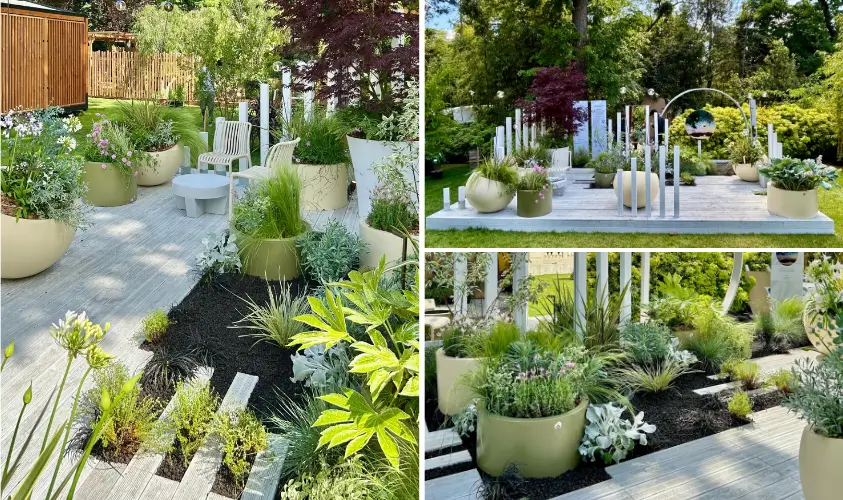 Un très beau jardin