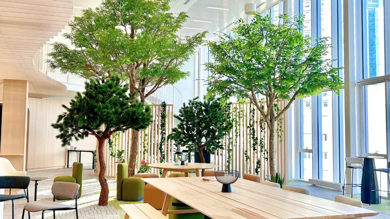 Bureaux CBRE végétalisés