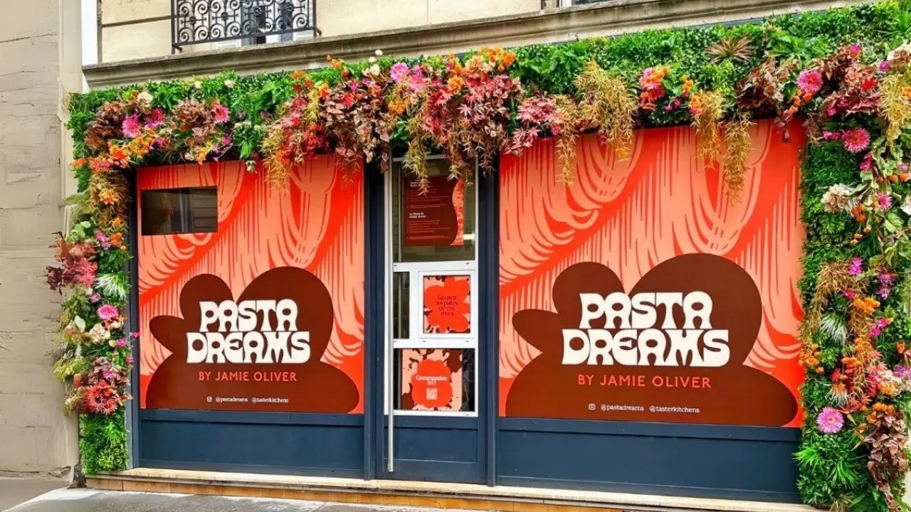 Devanture de restaurant PASTA DREAMS