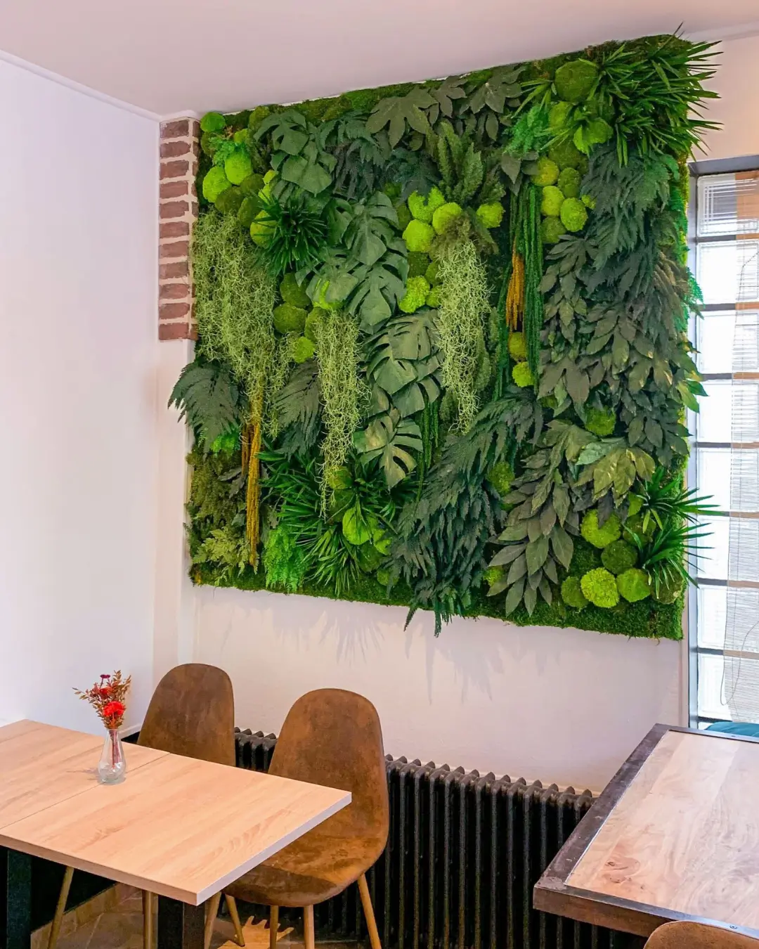 mur végétalisé