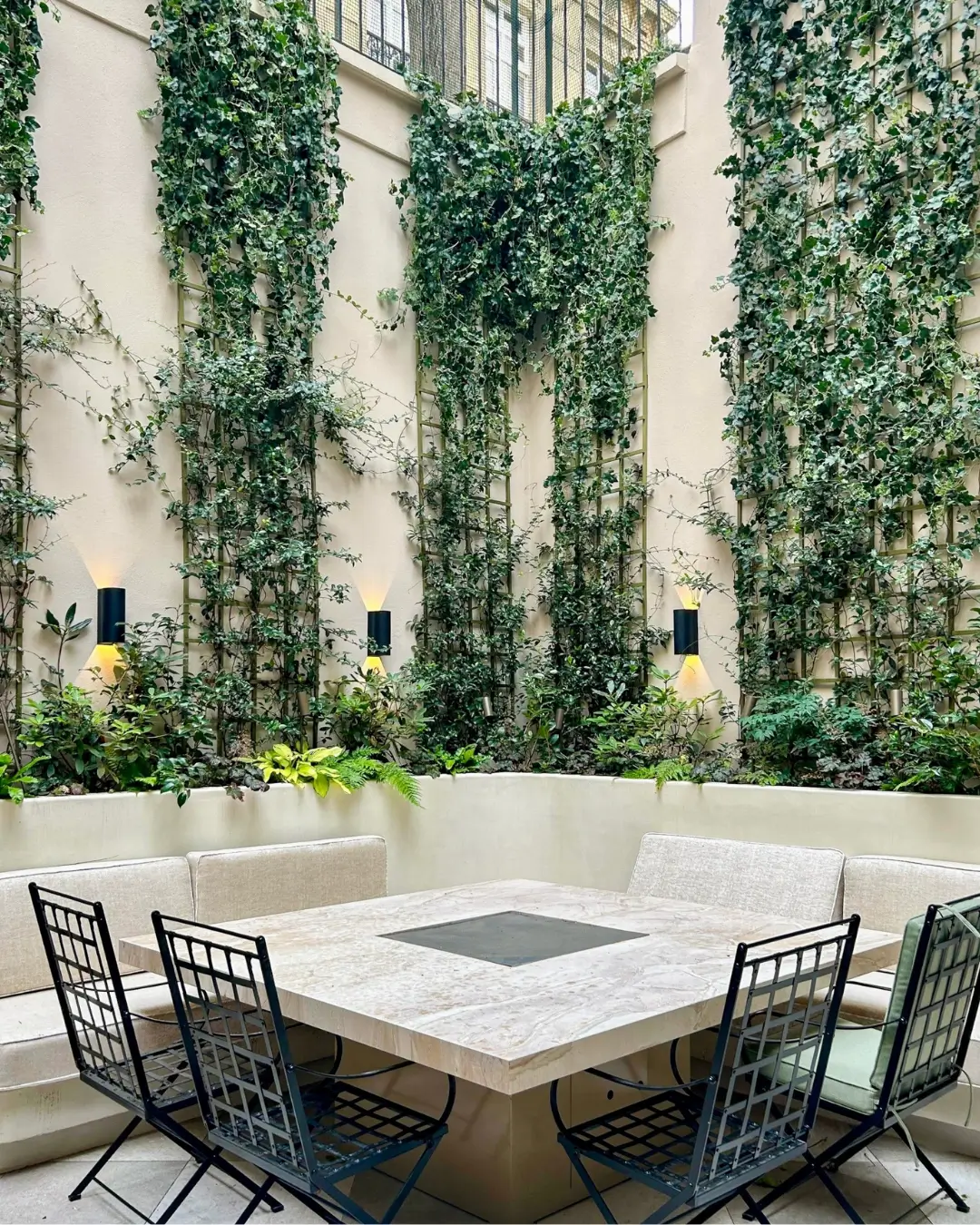 Terrasse végétalisée