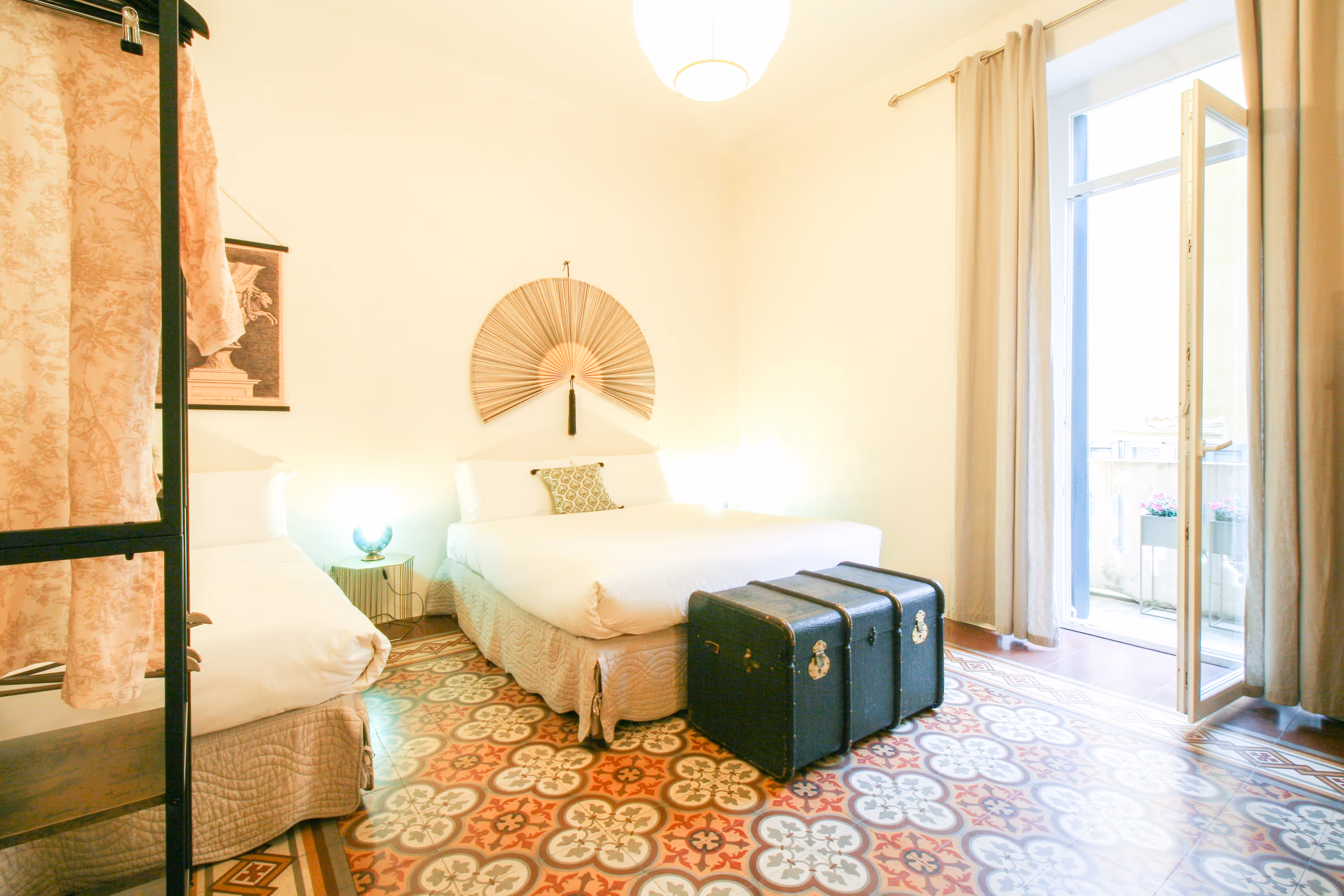 Camera tripla nella suite privata fino a 7 persone