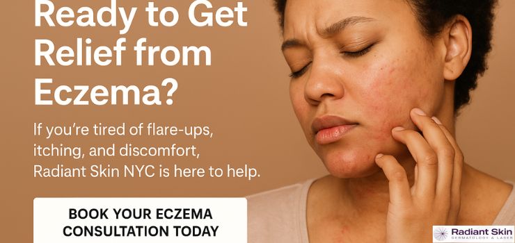 beautiful lady patient having a injection to her forehaed