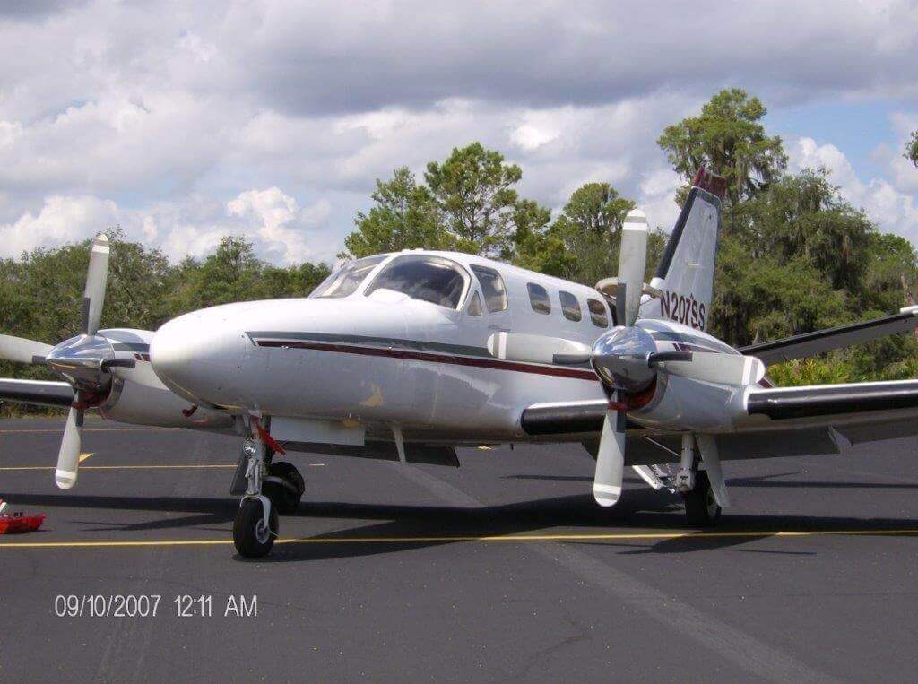 117 - CESSNA 441 Conquest II with optional ADS100 Large Format Camera Twin Engine