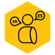 Bilingual Team Icon