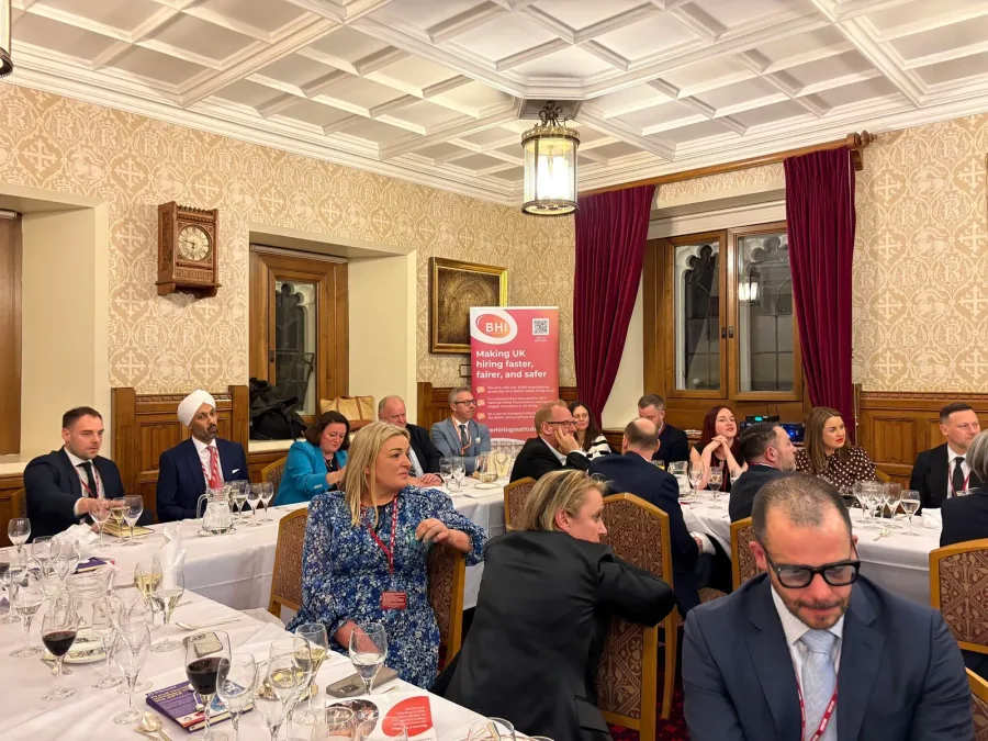 Better Hiring Institute parliamentary event with hiring leaders and policymakers