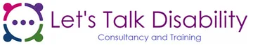 Let's Talk Disability logo