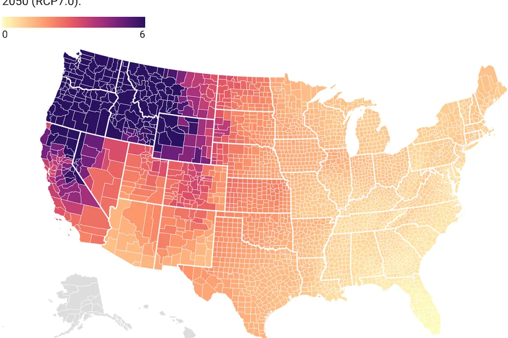 a map of the united states showing pm2.5 concentrations