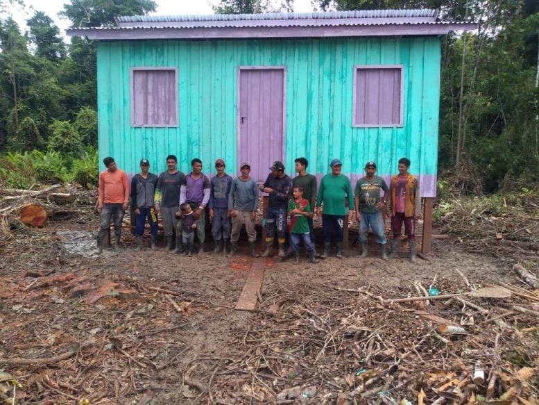 Team of Local Fishermen From the Amazon