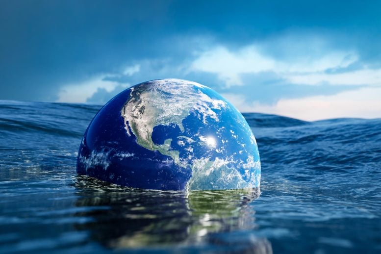 Global Warming Extreme Weather Planet Earth Sea Level Rising