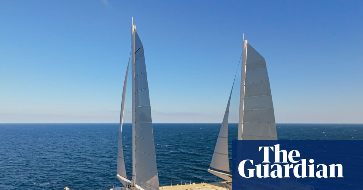Onboard the world’s largest sailing cargo ship: is this the future of travel and transport?