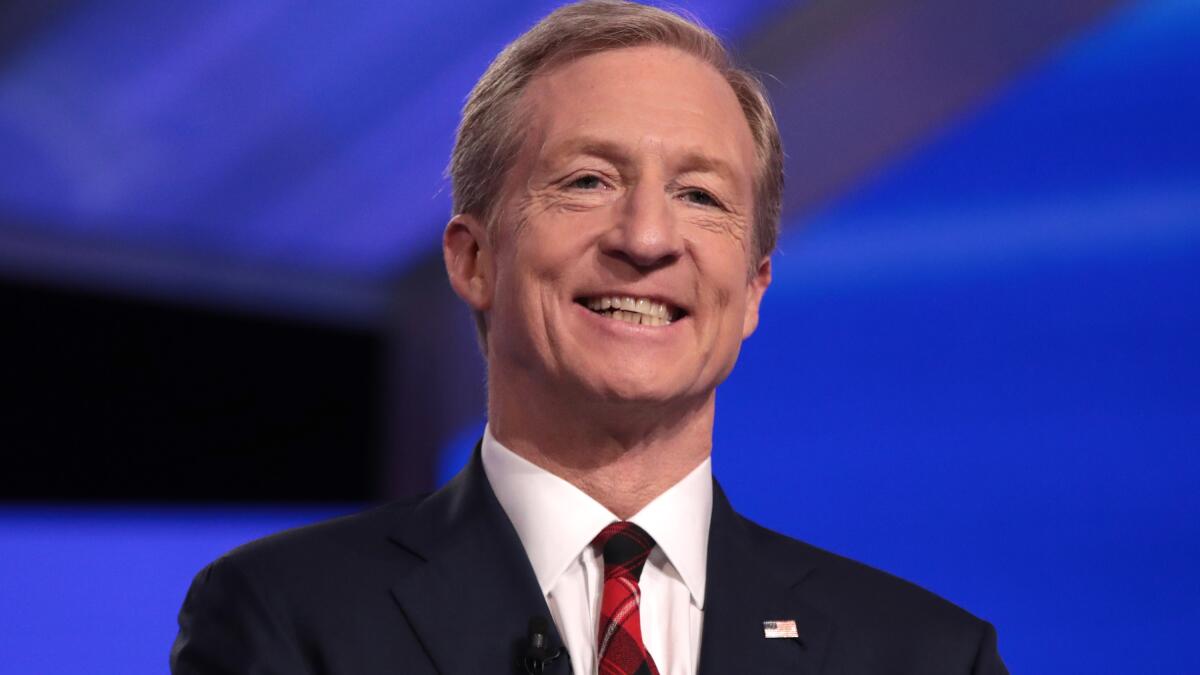Billionaire hedge fund founder Tom Steyer is running for governor