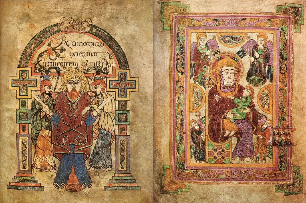 Illustrations from the Book of Kells