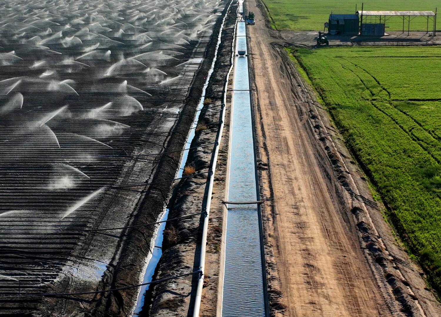 Some big water agencies in farming areas get water for free. Critics say that needs to end