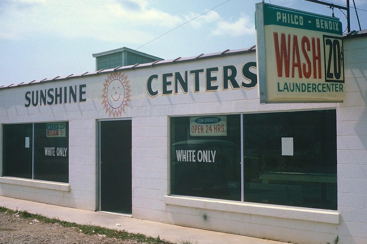Like everywhere in the South at the time, segregation was the rule in Warrenton in the 1960s. (Photo courtesy of Judith Beil Vaughan)