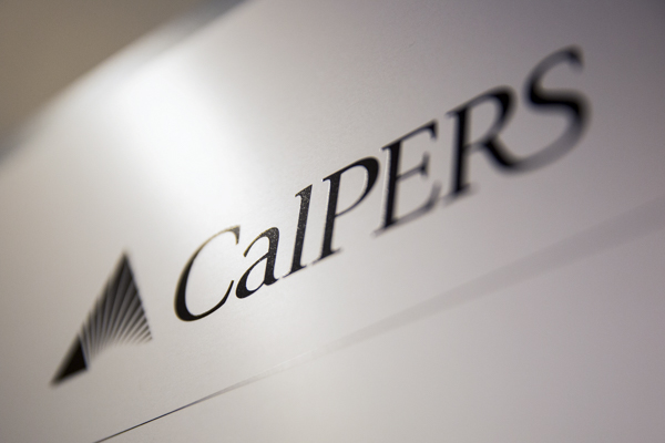 A sign at California Public Employees' Retirement System (CalPERS) headquarters in Sacramento. Photo by Max Whittaker, REUTERS