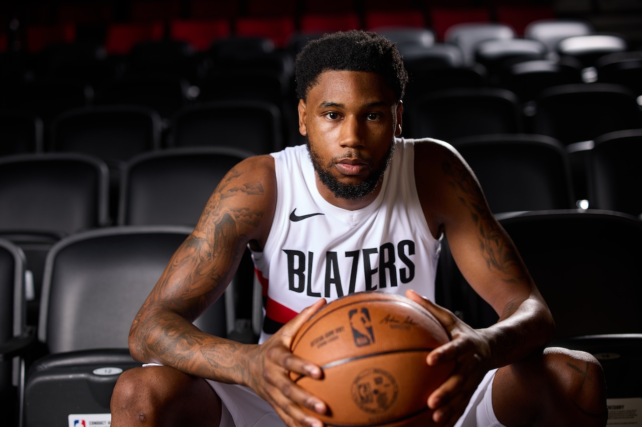 Trail Blazers Blake Wesley