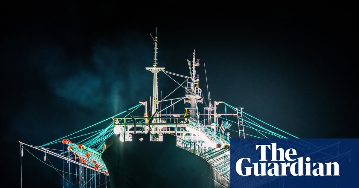 ‘Mad fishing’: the super-size fleet of squid catchers plundering the high seas
