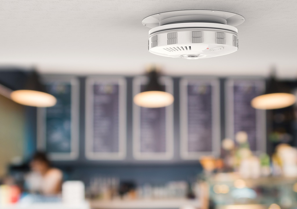 Smoke Detector in Commercial Premises