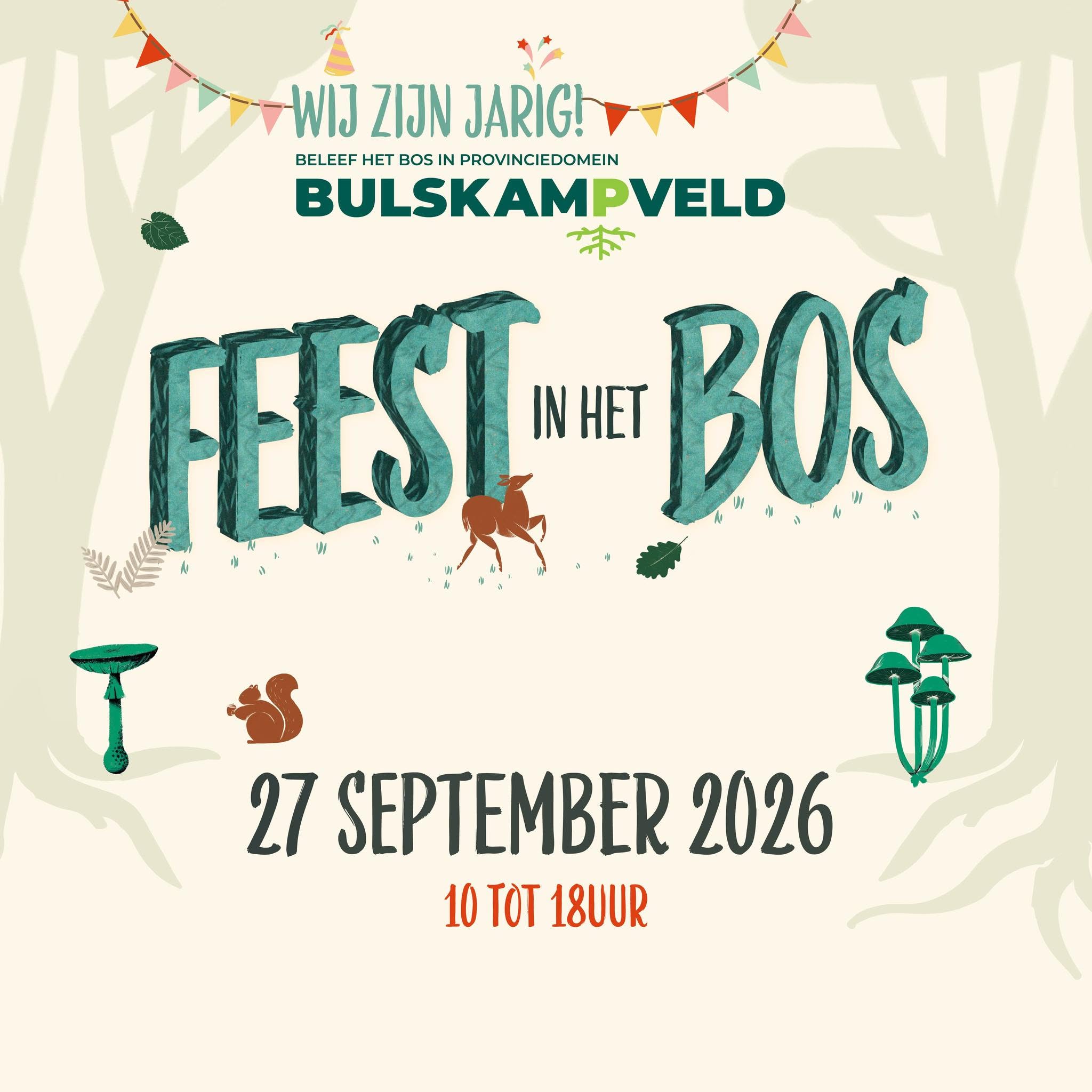 Feest in het bos
