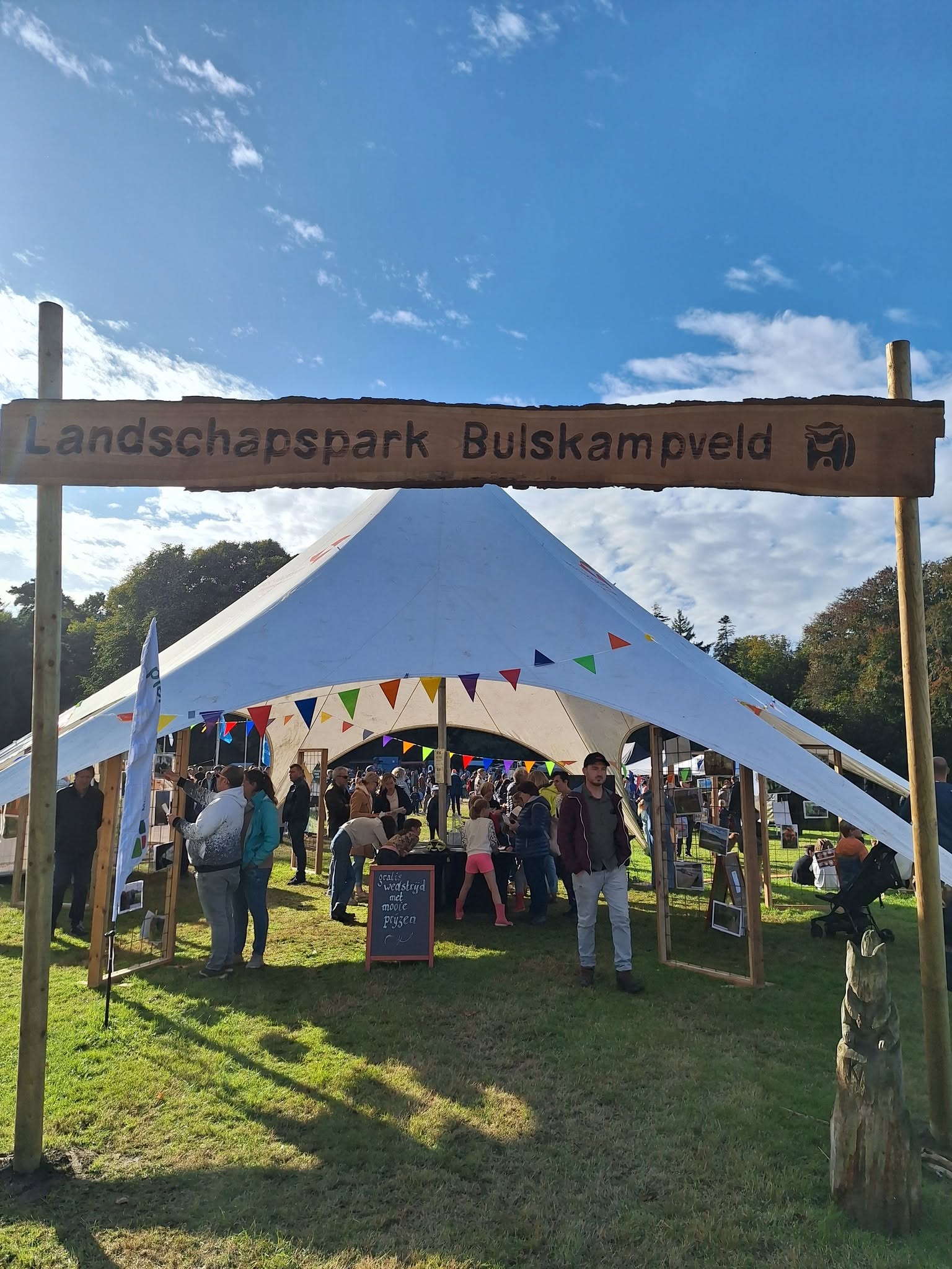 Feest in het bos