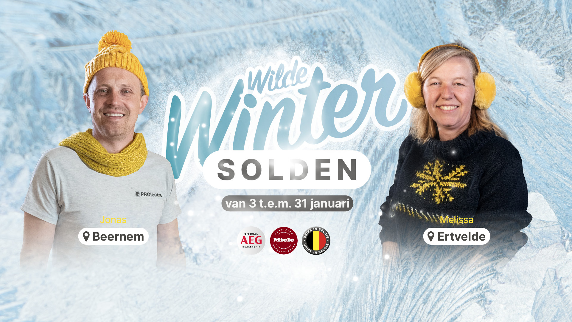 Welkom in onze winkels voor de wilde wintersolden van 2026!