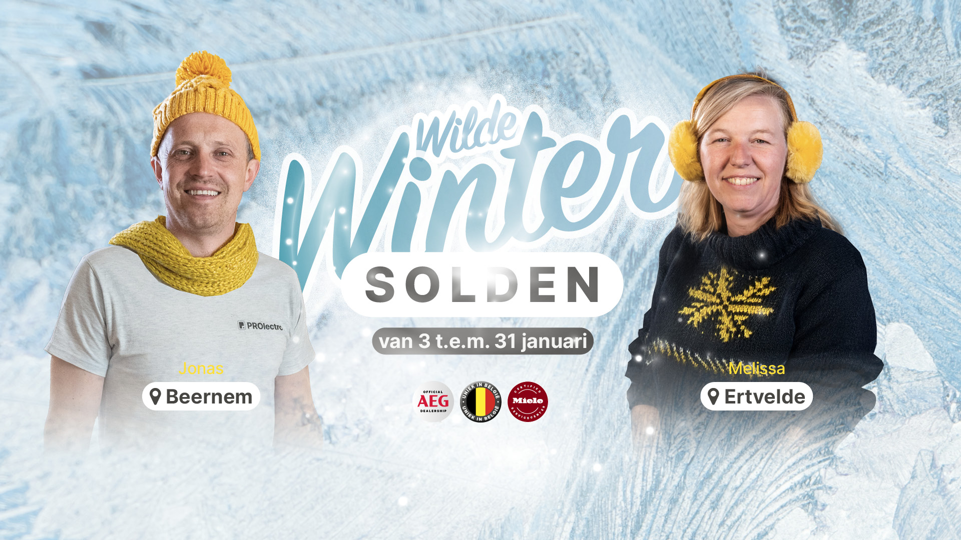 Welkom in onze winkels voor de wilde wintersolden van 2026!