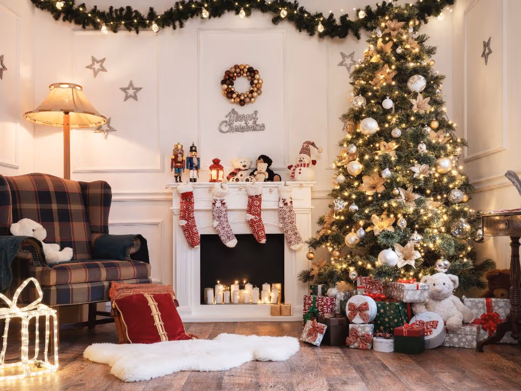 10 idejas mājokļa dekorēšanai svētku laikā