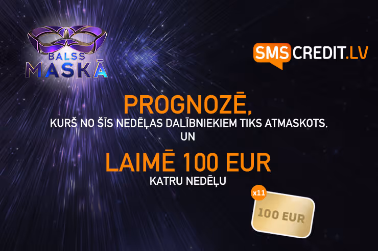 Balss Maskā: Prognozē un laimē 100 EUR [NOSLĒDZIES]