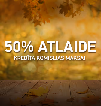 Gatavojies ziemai laicīgi - 50% atlaide kredīta komisijas maksai