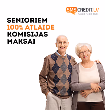 Īpašs piedāvājums senioriem!