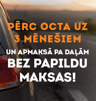 Īpašais OCTA piedāvājums tikai SMScredit.lv klientiem