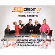 Papildu informācija par SMScredit.lv klientu koncertu