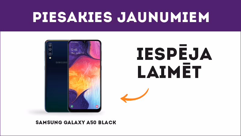 Reģistrējies Jaunumu saņemšanai no SMScredit.lv un laimē! [ Noslēdzies ]