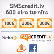 SMScredit.lv 600 eiro turnīrs!