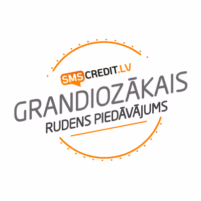 SMScredit.lv grandiozais rudens piedāvājums ir noslēdzies!