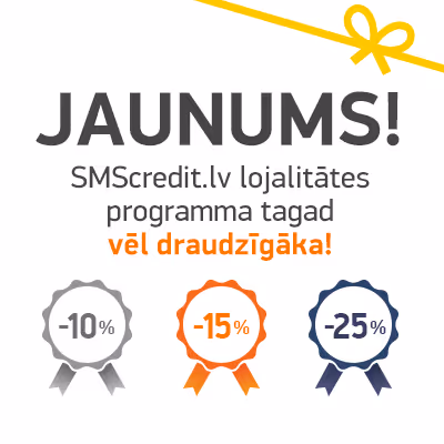 SMScredit.lv lojalitātes programma tagad vēl draudzīgāka!