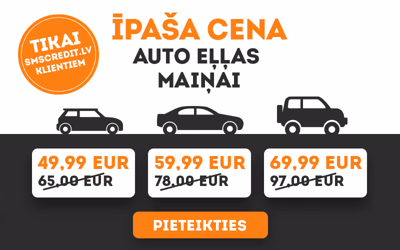 Tikai SMScredit.lv klientiem  “Auto eļļas maiņa” par īpašu cenu!