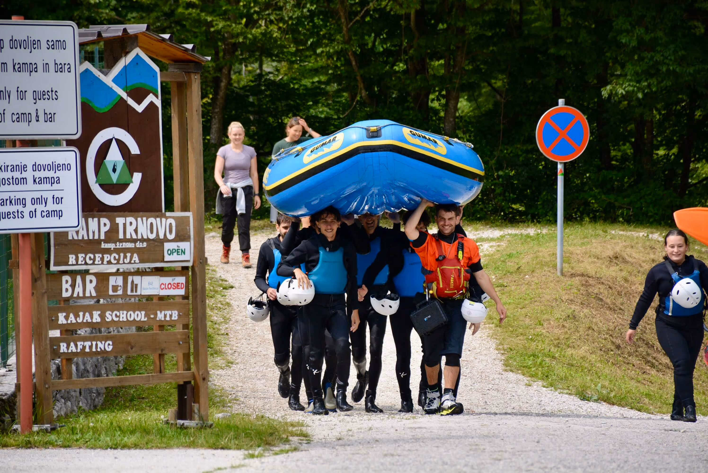Book rafting Slovenia