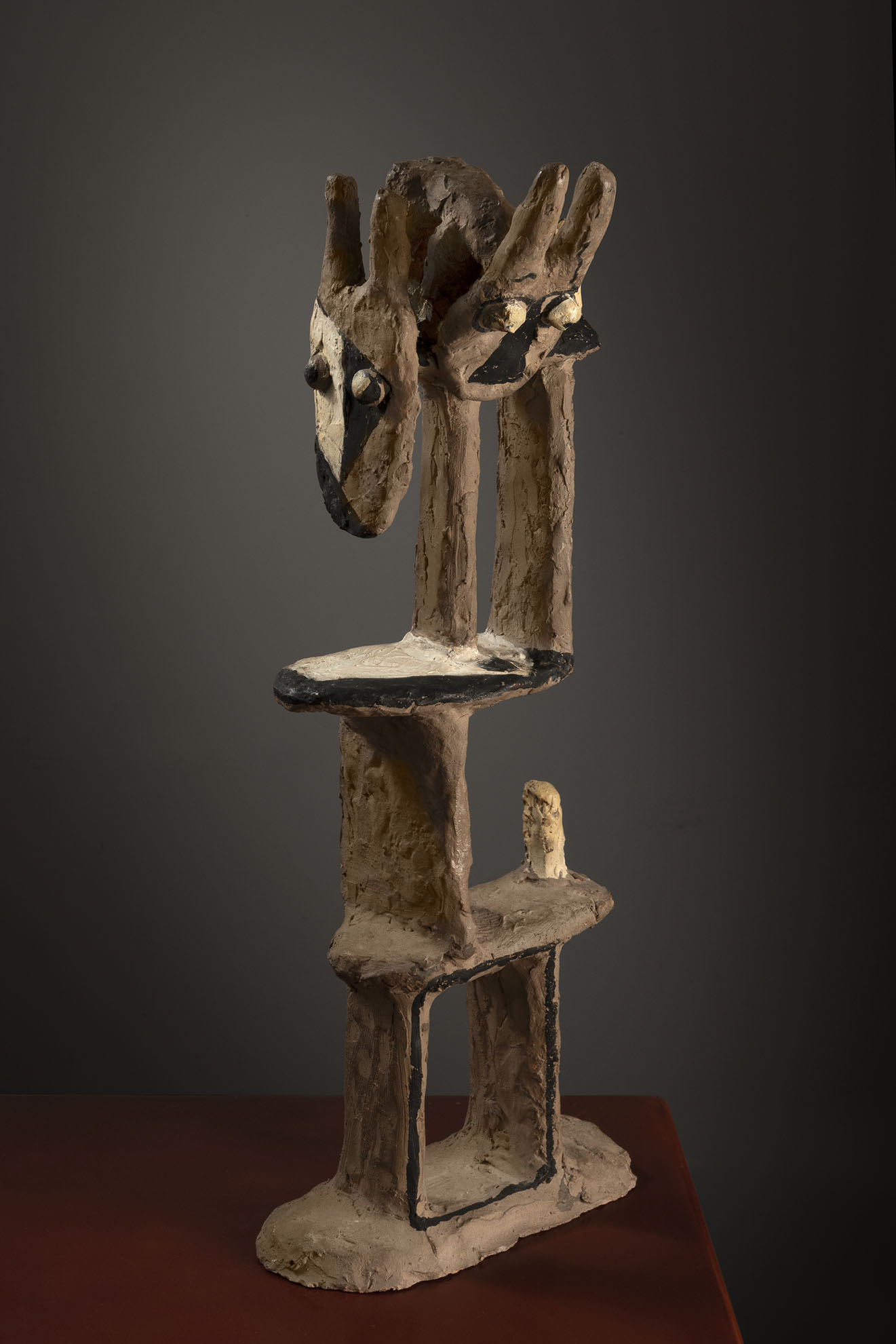 sculpture en terre cuite